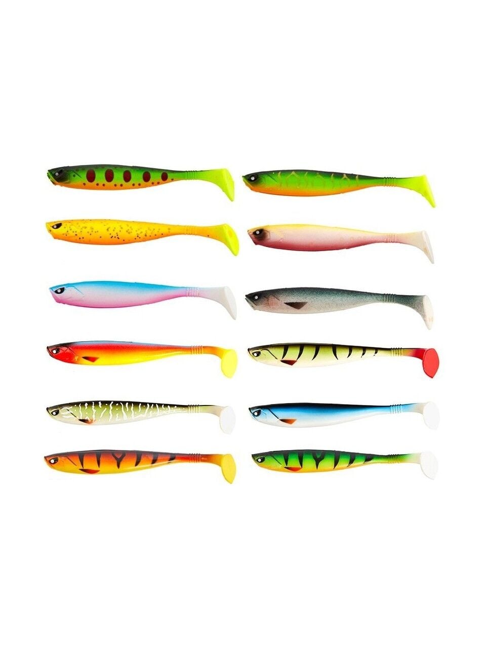 Lucky John Basara 3D Soft Swim 2.5'' (6.35 Cm) 8p Silikon Yem