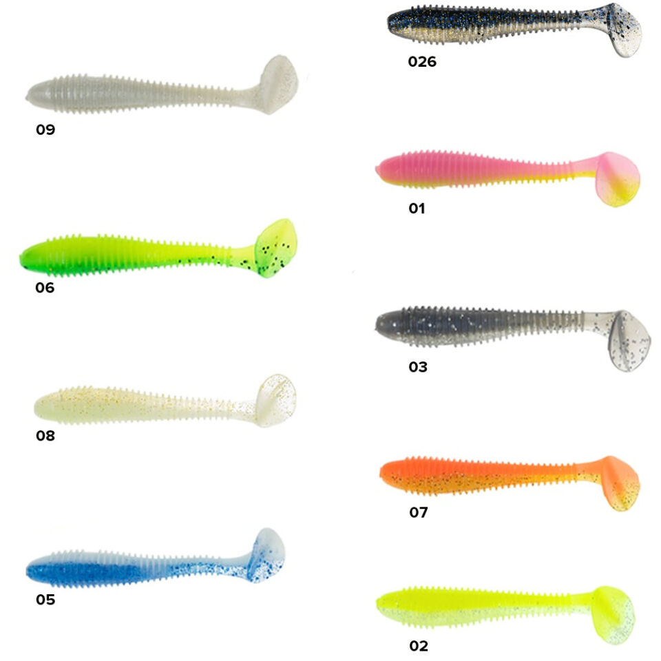 Fujin Round Bait 70MM Silikon Balık