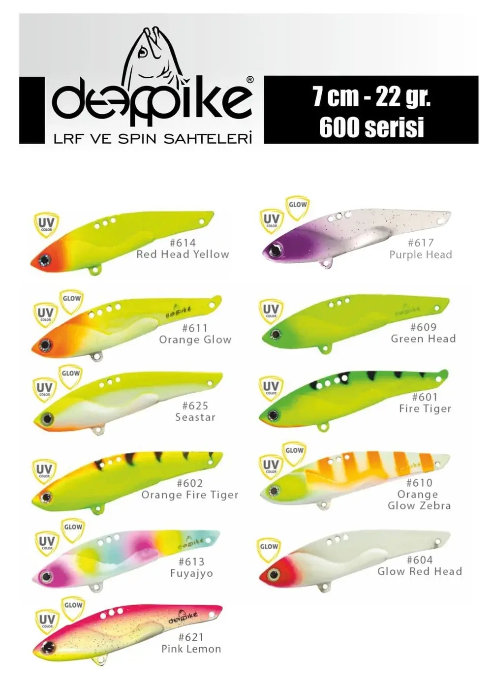 Deeppike Deepvib 600 Vibrasyon Yem Serisi 22GR